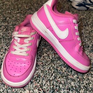 Nike Fuchsia and White Sneakers